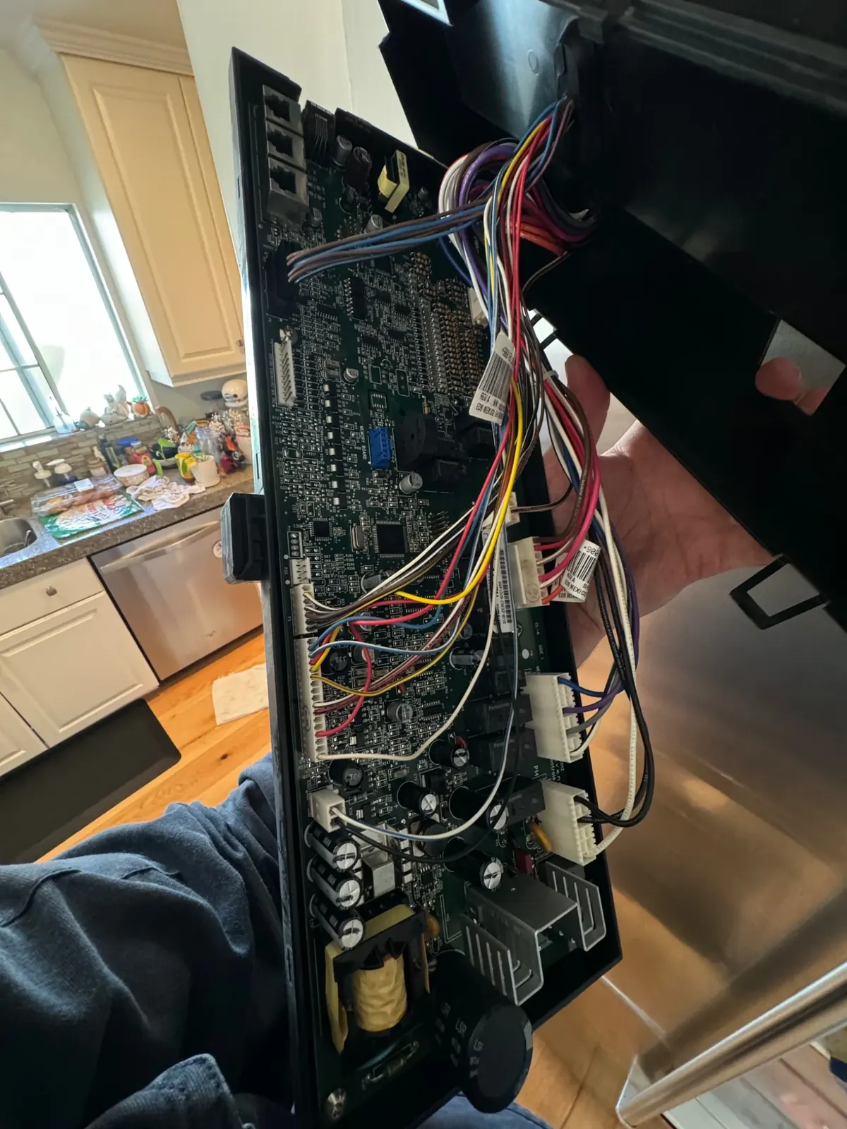 Premium refrigerator electronic control board inspection